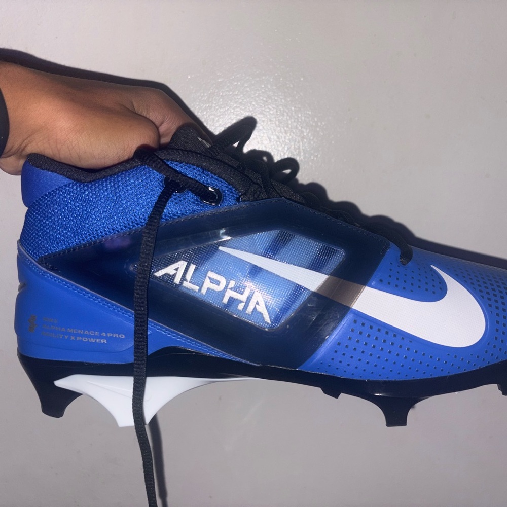 Nike Alpha Menace 4 Pro "Hyper Royal” Men’s football cleats size 10.5